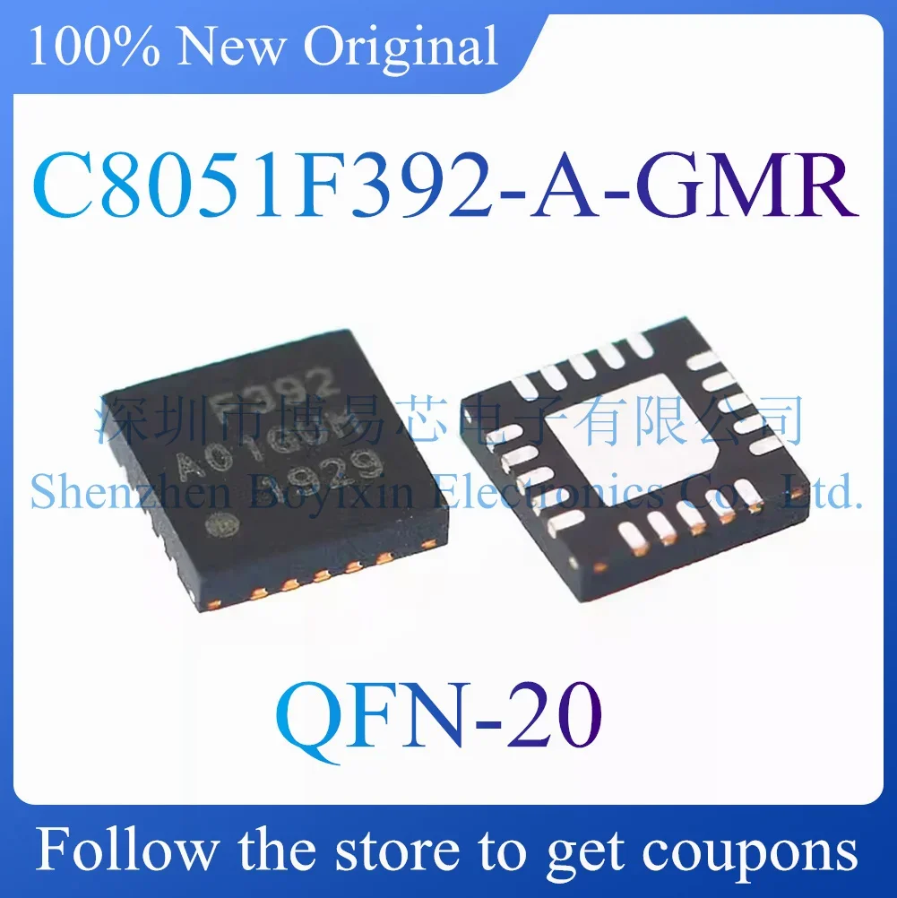 

NEW C8051F392-A-GMR Original Product.Package QFN-20