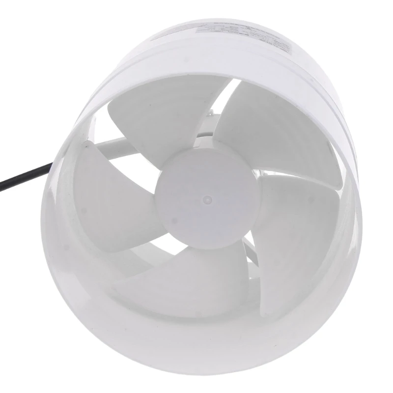 

Y1AD 12V Quiet Inline Pipe Ventilation Exhaust Fan For Heating Cooling In Home Garden