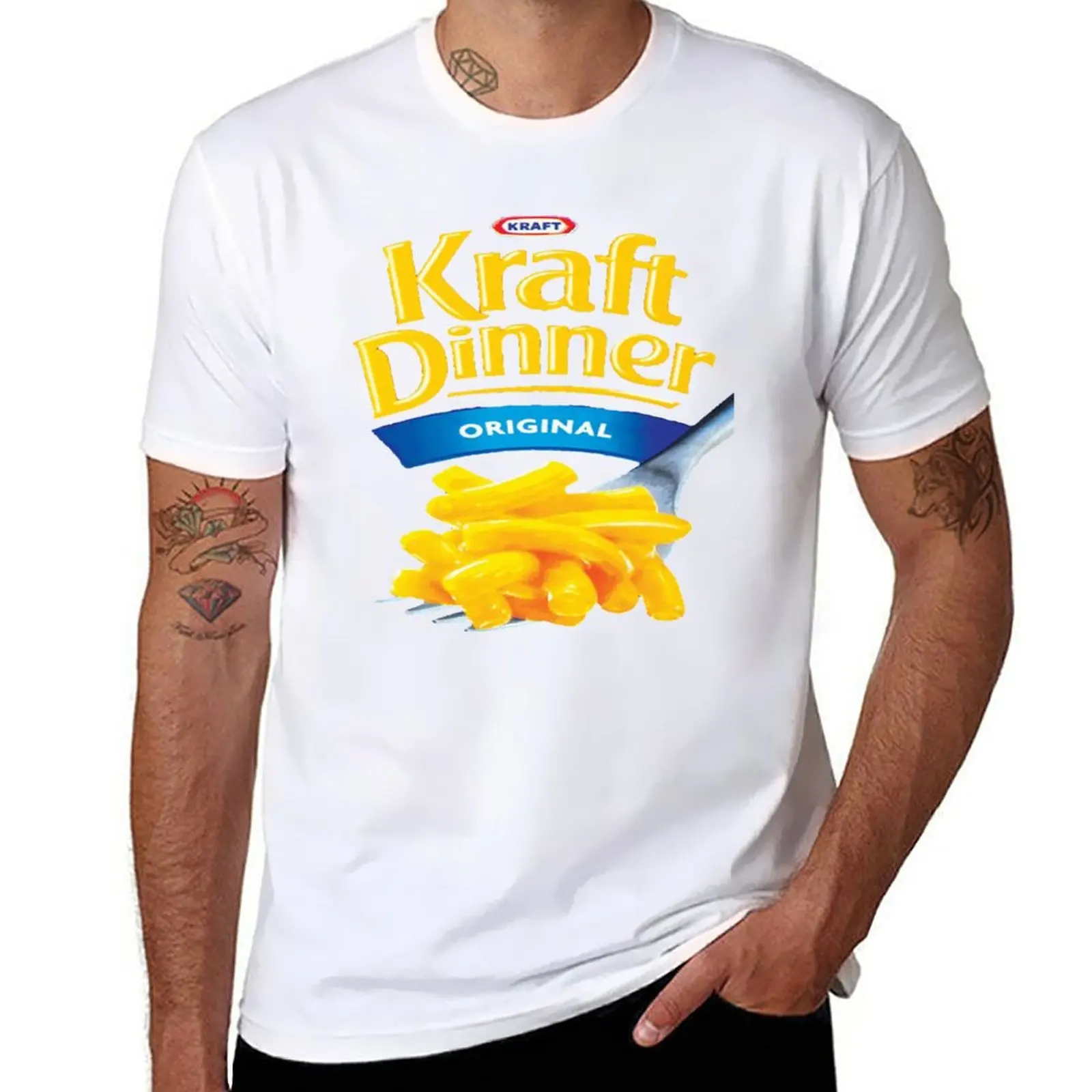 New Kraft Dinner T-Shirt boys animal print shirt boys t shirts custom t shirt quick drying t-shirt mens t shirts pack