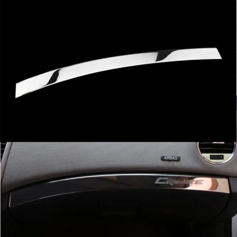 Auto Car Stainless Steel Storage Box Trim Decoration Sticker for Chevrolet Chvry Cruze 2009 - 2015 LHD Accessories