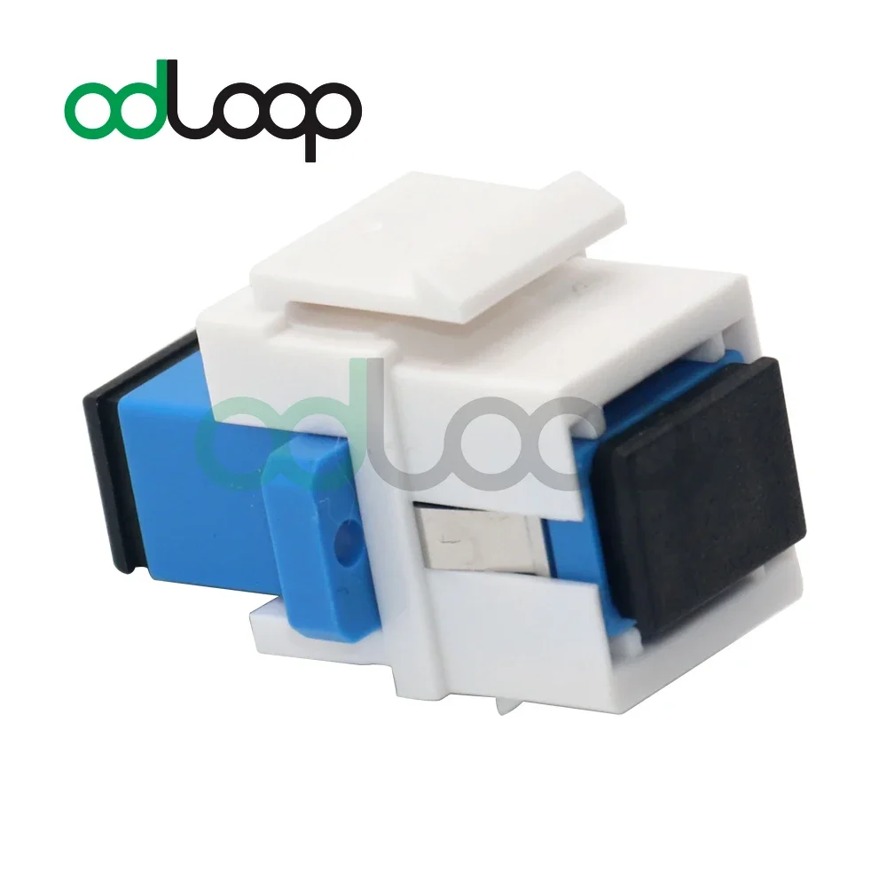 ODLOOP SC UPC Simplex Single-mode Fiber optic Adapter SC Optical fiber coupler SC UPC Fiber flange SC connector