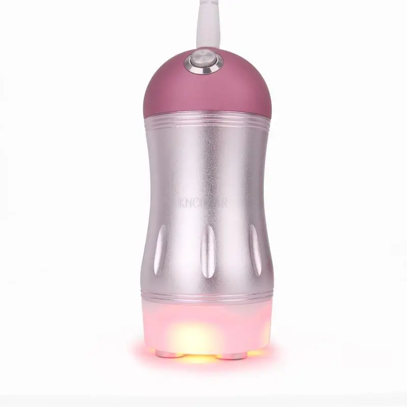 Masajeador antienvejecimiento para cara y cuerpo, mesoterapia de fotones LED, máquina de belleza para electroporación, eliminador de arrugas y estiramiento facial