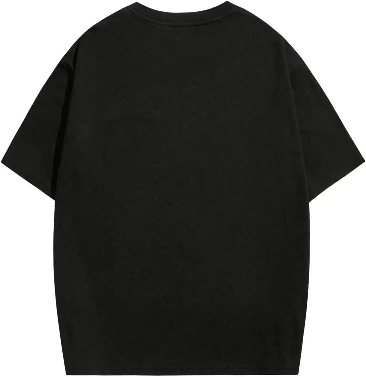 MakeMeChic Men's Bear Graphic Short Sleeve Summer T Shirt Round Neck Loose Casual Tee Tops