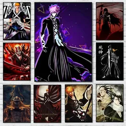 Classic Japanese Anime BLEACH Canvas Painting HD Poster Bar Room Manga Decoration Painting Art Wall Sticker Picture Unframed