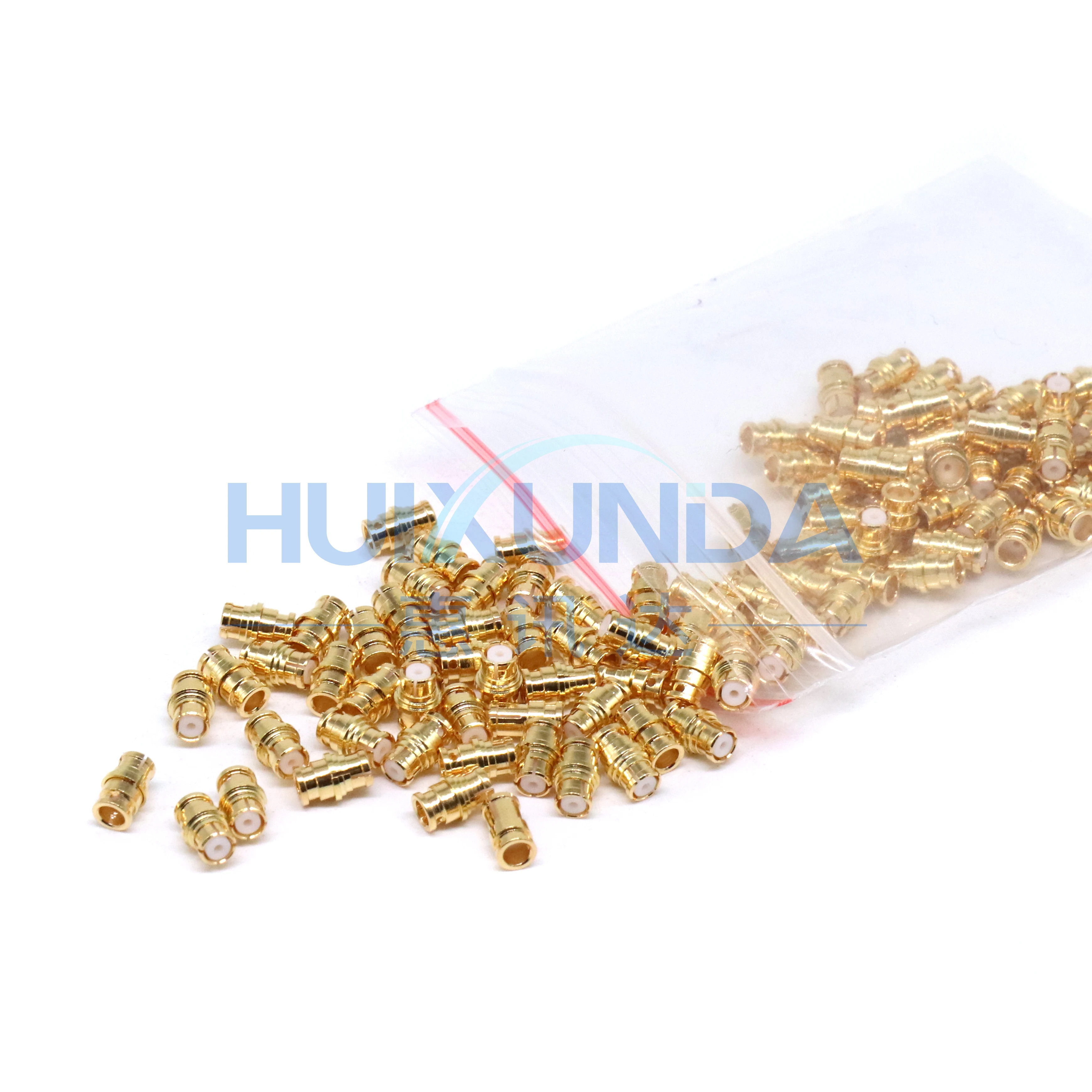 SMP-KB2 SMP أنثى رئيس لحام 086/RG405 كابل شبه مرن شبه فولاذي SMP أنثى رئيس موصل 18G