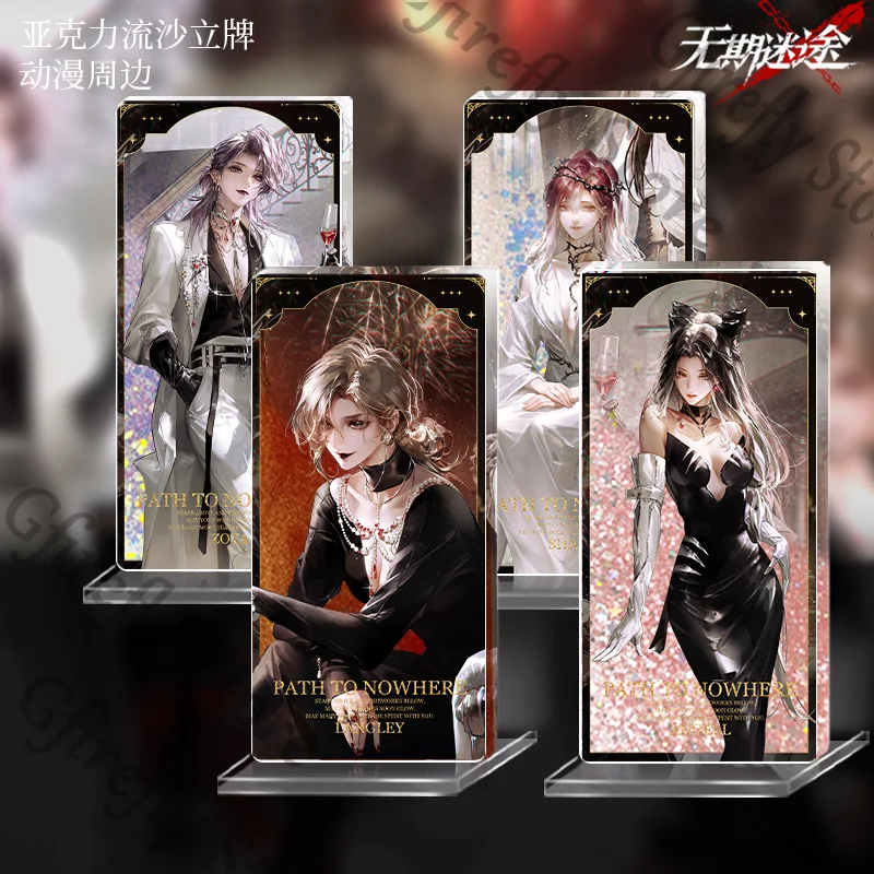 

Anime Quicksand Indicative Board Path To Nowhere Card Brick Show Shelf Standing Plate Acrylic Decoration Gift