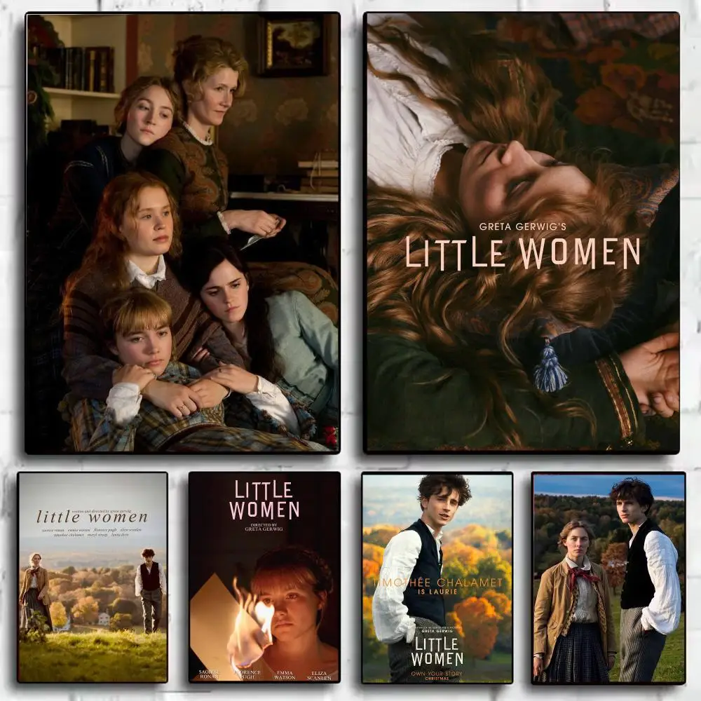 Classic Movie L-Little Women Poster Modern  Wall Art Aesthetic Minimalist Bedroom Decor Cafe Home Gift