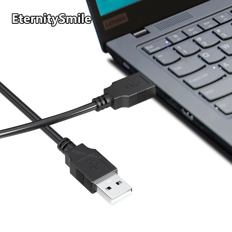 Cabo de extensão USB para o disco rígido do radiador, USB 2.0 dados, tipo A, extensor macho para macho, Webcom, câmera, data, 1,5 m
