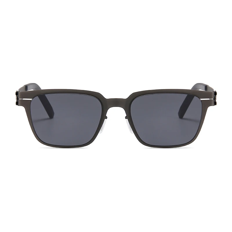 2027 Deutschland Design Sonnenbrille Herren BO Ultraleichte Edelstahl-Biologische Stahl-Klassische Sonnenbrille Damen Outdoor-Fahrsonnenbrille – Detail 8