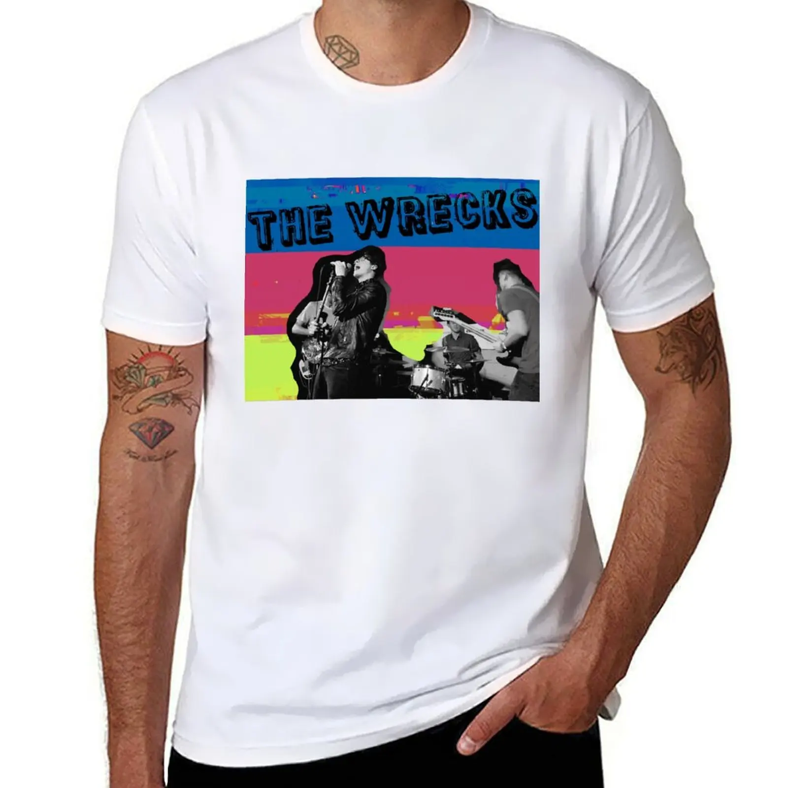 The Wrecks 07 T-Shirt Thanksgiving Casual Tee