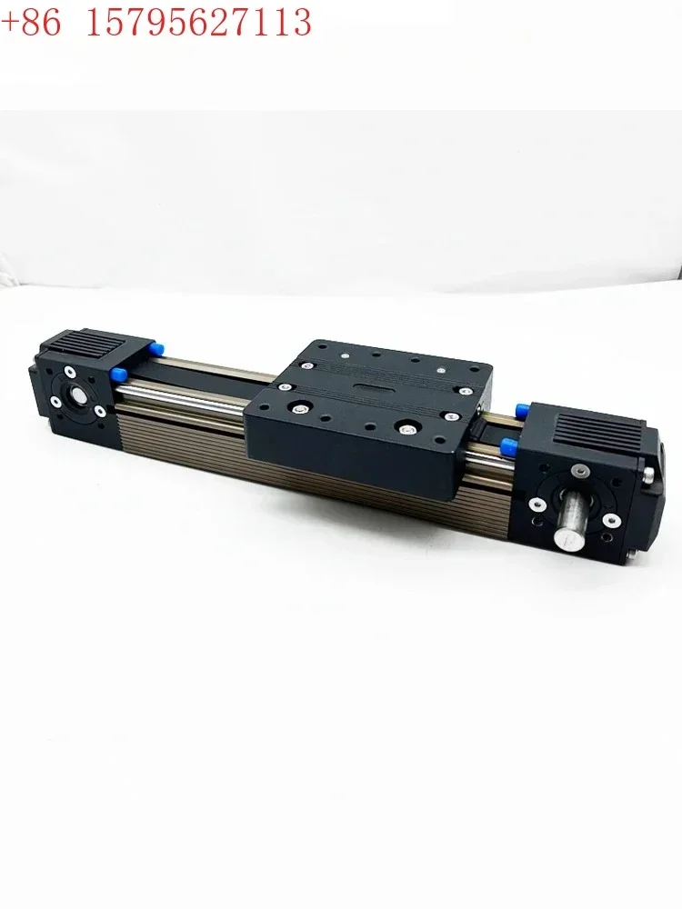 Synchronous belt linear module sliding table can be equipped with 42 57 60 stepper motor servo motor length