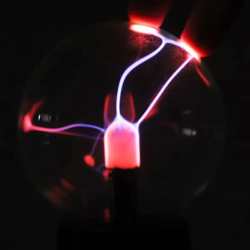 Novelty Toy USB Plasma Ball Electrostatic Sphere Light Magic Crystal Lamp Ball Desktop Toy Christmas Party Touch Sensitive Gifts