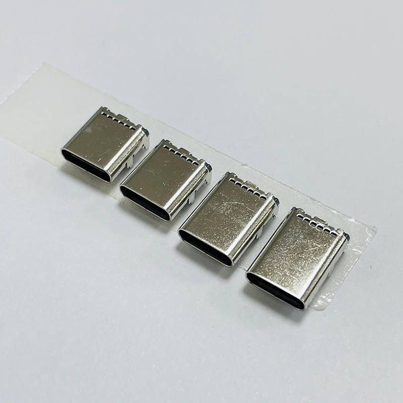 5Pcs Type-C USB Female Connector Socket 16Pin SMD SMT Jack Port for Phone Tablet Charging Port6.5/7.35/8.35/9.5/10.0/11.7/12.2mm