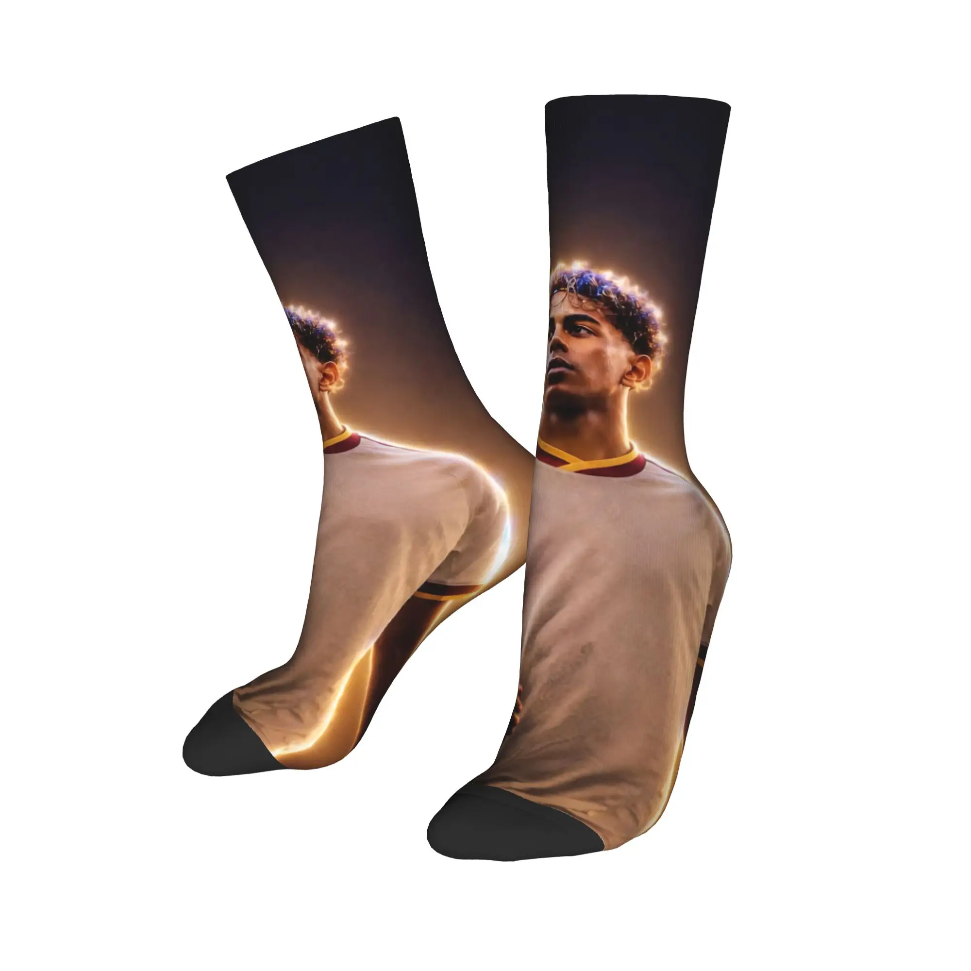 Lamine Y-Yamal Football Soccer Socks Men's Women's Fashion  Socks Harajuku Spring Summer Autumn Winter Middle Tube Socks