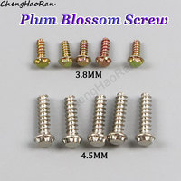 5/10 Pcs For SNES Card Box Screw NES Cassette Screw 4.5 MM 3.8 MM Plum Screw GBN64 Gameboy Card Screws Repair Replace Parts