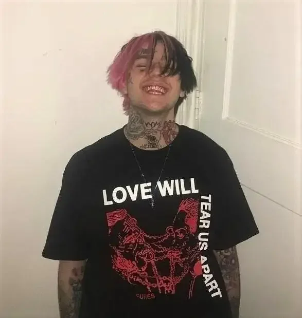 Lil Peep Love Will Tear Us AparT T Shirt aesthetic clothing tumblr grunge punk tee
