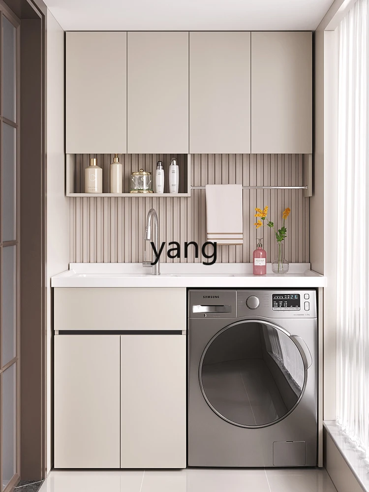 CX Honeycomb Aluminum Washing Machine Integrated Balcony Ark Assemblage Zone Washboard Laundry Tub