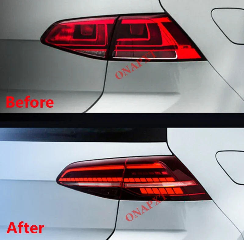 

Rear Lamp Streaming Turn light For Volkswagen Golf 7 7.5 2014-2020 Refit Taillight LED Tail Light Assembly Accessories