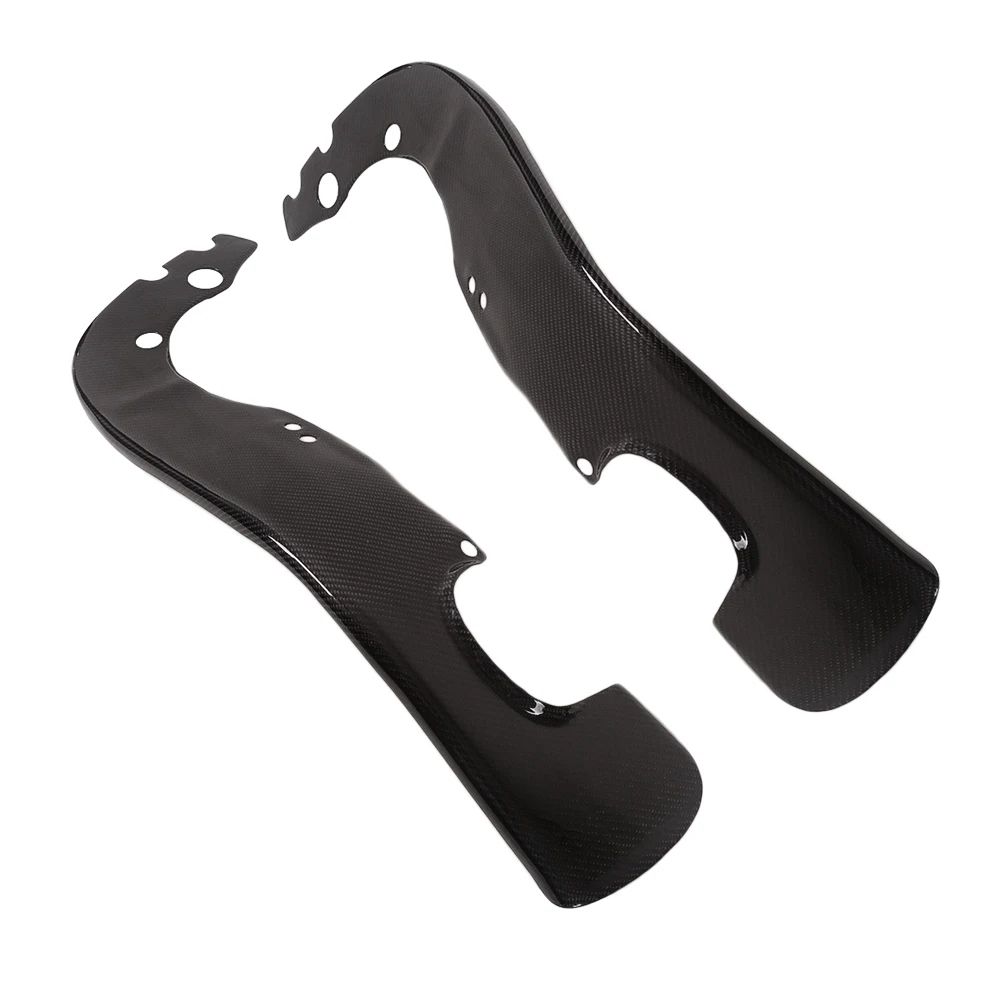 For YAMAHA YZF-R1 R1 2007 2008 Real Carbon Fiber Motorcycle Frame Covers Left&Right 1 Pair Panels Protectors Guards
