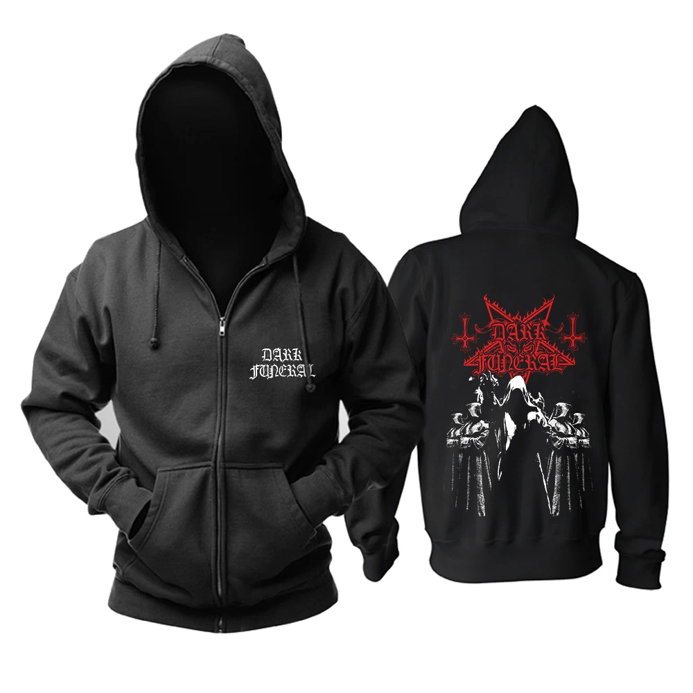 Black Metal Dark Funeral Hoodie Sweatshirts Men/women Hip Hop Streetwear Hoody Tops Harajuku Styles Oversized Hooded Clothing