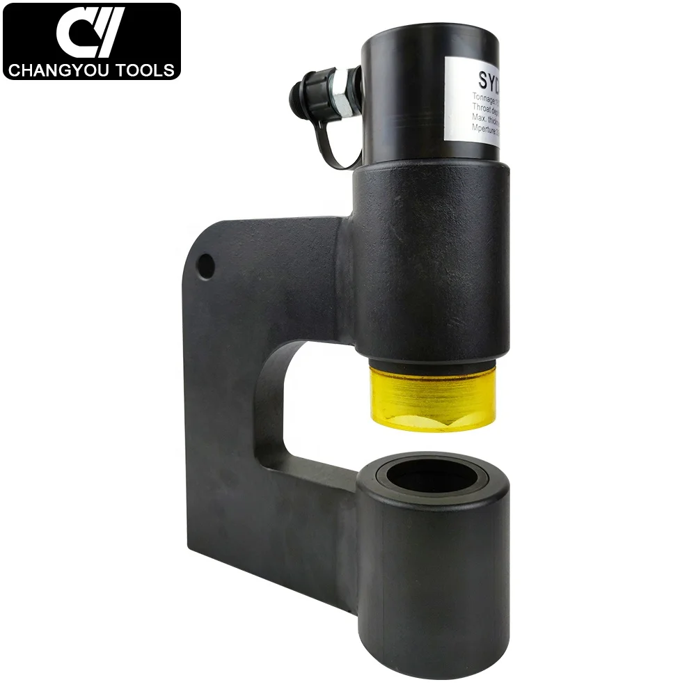SYD-50  Portable Hydraulic Hole Digger for Stainless Steel Plate
