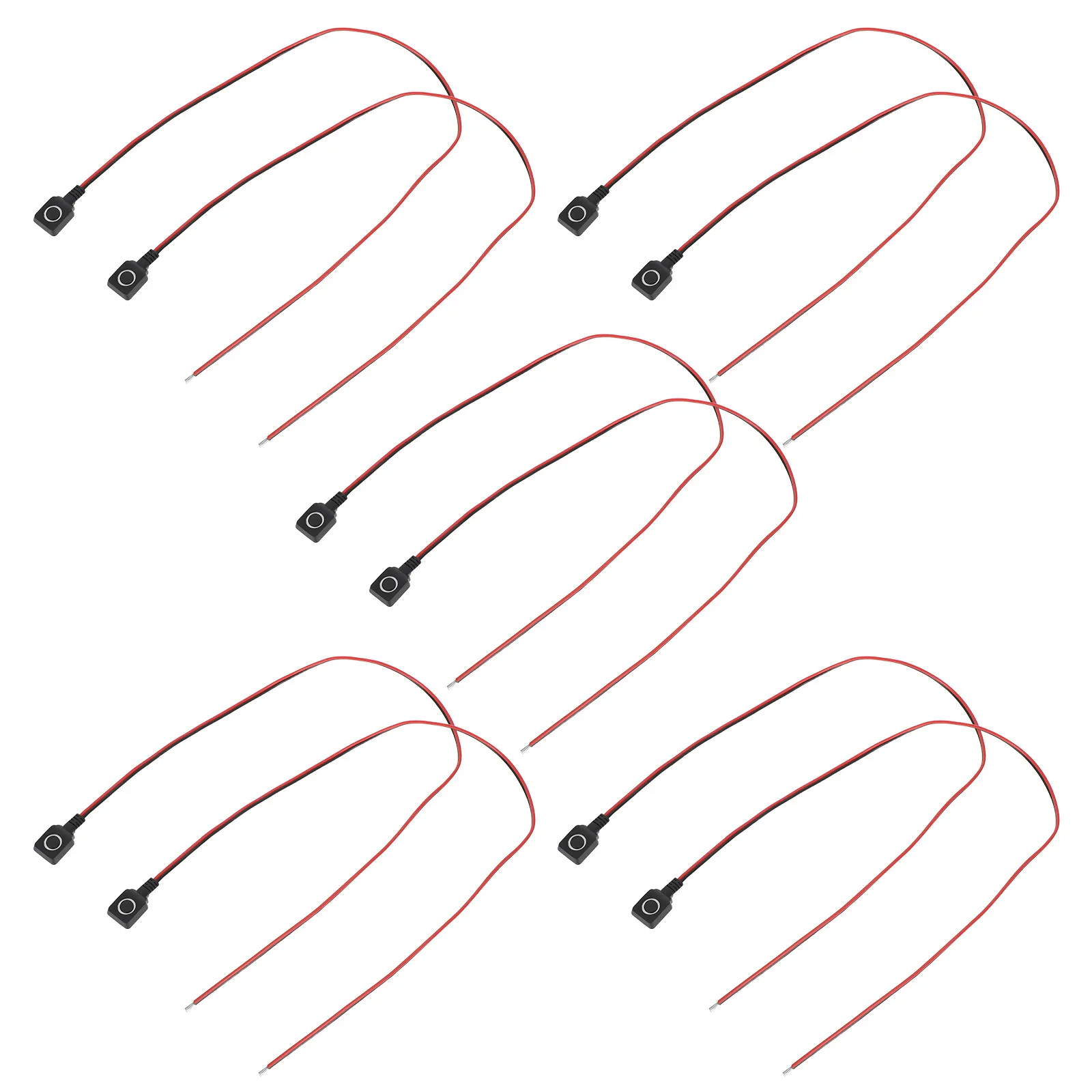 10Pcs Car Emergency Power Switch 20 Inch Compact Push Button Vehicle Sos Alarm Auto Emergency Stop Switch Security Alert Wire