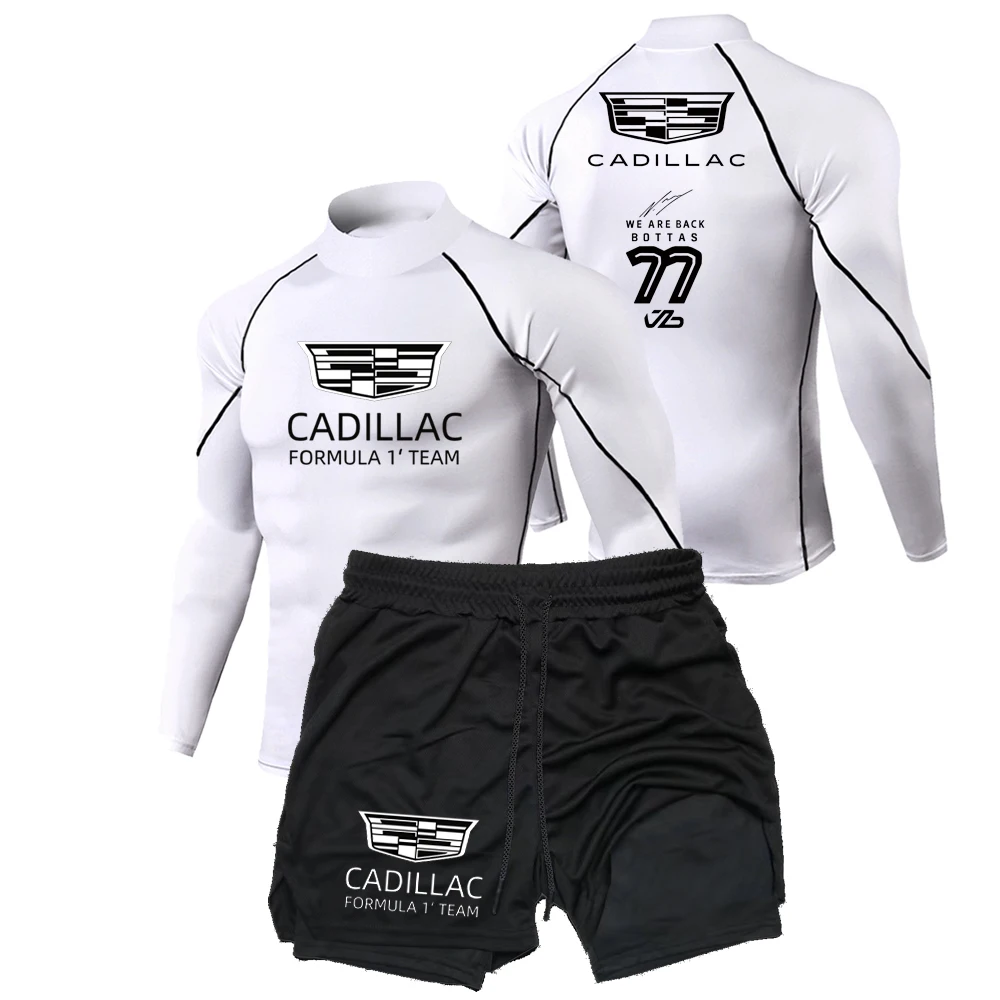

Cadillac Gym Workout Shorts - Men's Summer Sportswear - 2-piece Double-Layered Pressed Shorts - Men's Sportswear - Running Short
