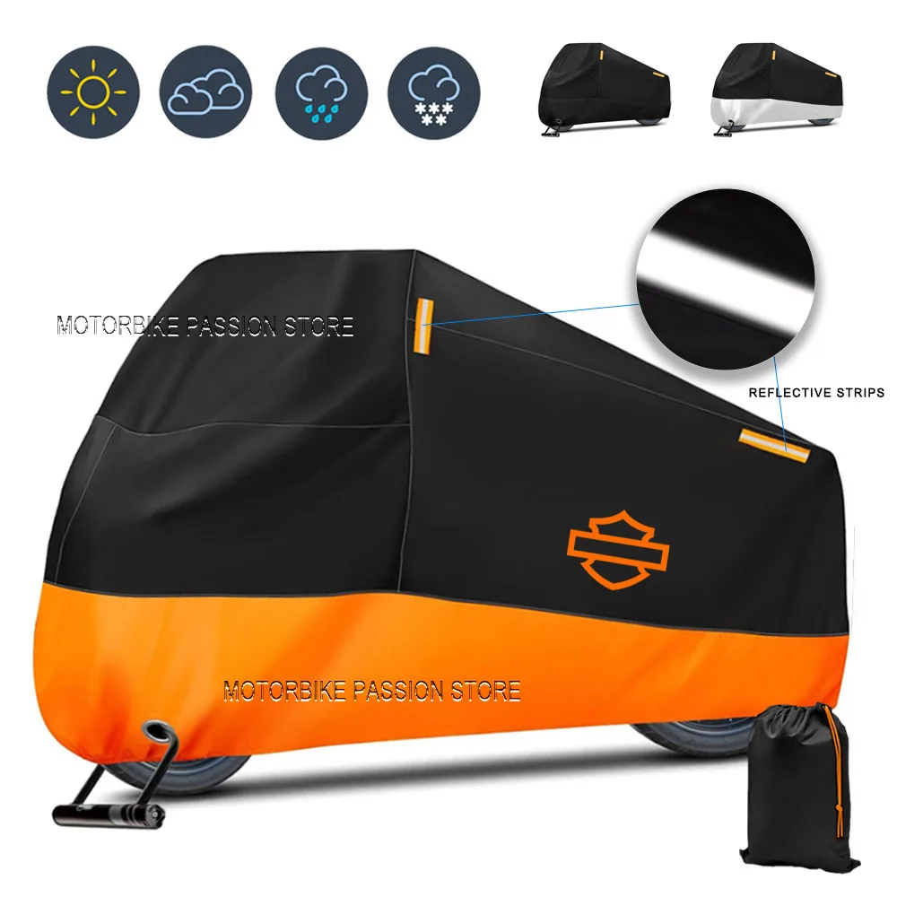 

Motorcycle Cover Waterproof Scooter Rain and UV Dust Cover For Pan America 1250 Special 1250S/Sportster S 1250 RH1250S 2021 2023