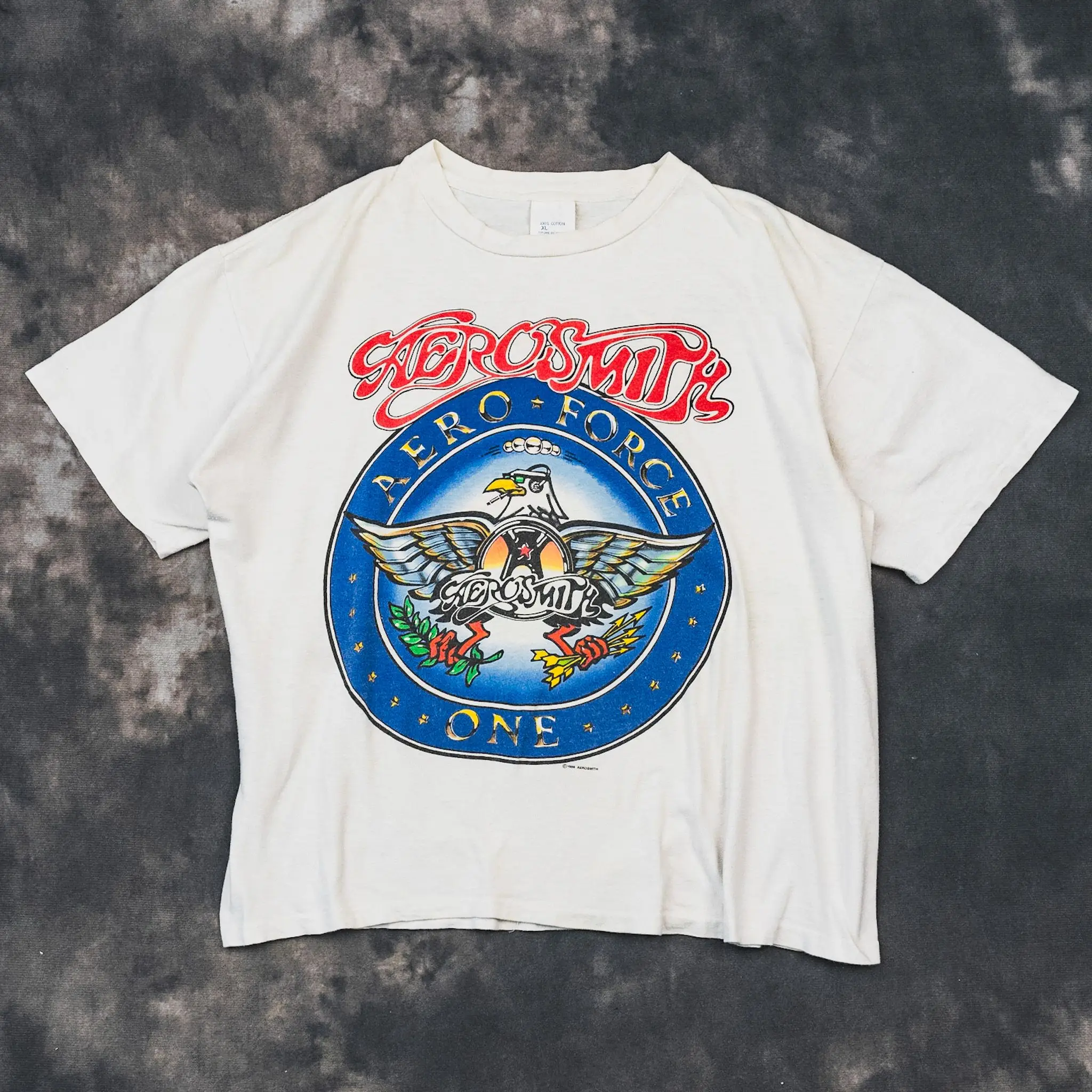 

Aerosmith Aerosmith High Street Fashion Rock Band Винтажные хлопковые мужские и женские футболки в стиле ретро с короткими рукавами