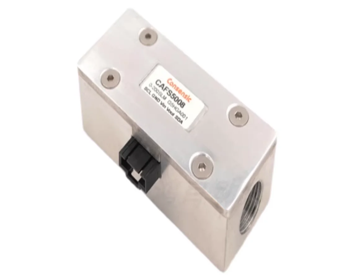 CAFS5008A-20L-300L/min gas mass flow sensor 200L/min Stainless steel for H2 CH4