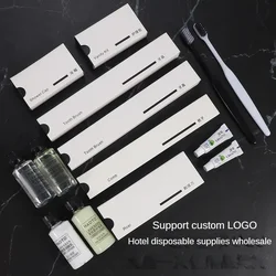 Hotel Disposable Toothbrush Comb Hotel B&B Inn Simple Style Travel Toiletries Set Healthy and Convenient 100PC
