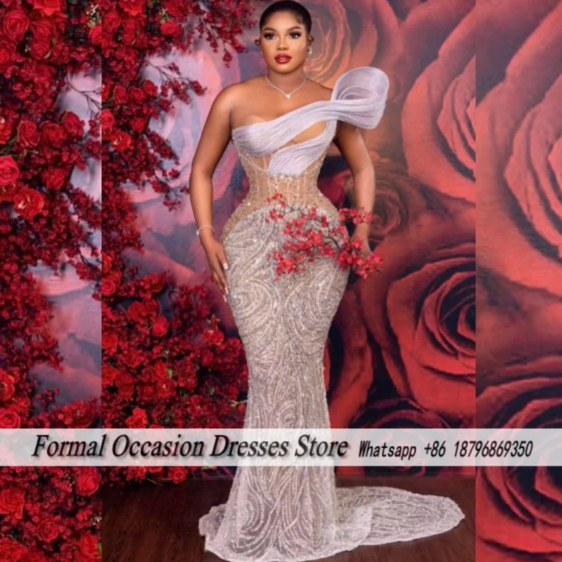 

Роскошные вечерние платья в форме сердца с оборками из бисера для женщин, вечерние платья для выпускного вечера по индивидуальному заказу, вечерние платья