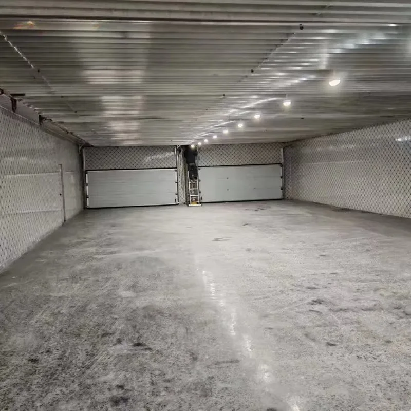 Industrial Fish Meat Cold Storage Room 8x4x2.5m Walk - In Cooler Reasonable Price For Sale