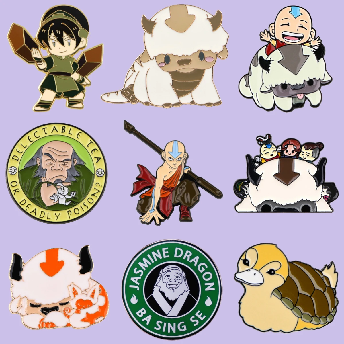 

American Animation Enamel Pin Lapel Pins Cartoon Metal Brooch Badge On Backpack Clothing Fashion Jewelry Accessories Gifts