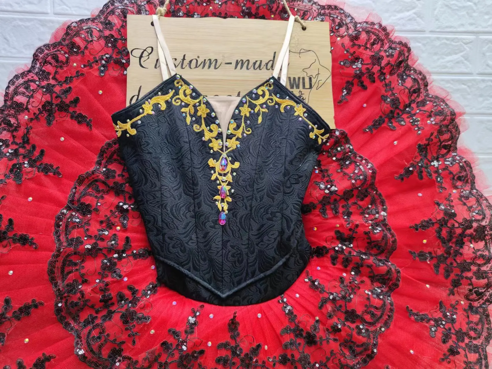 Trajes de dança para mulheres, vestido de dança, saia tule