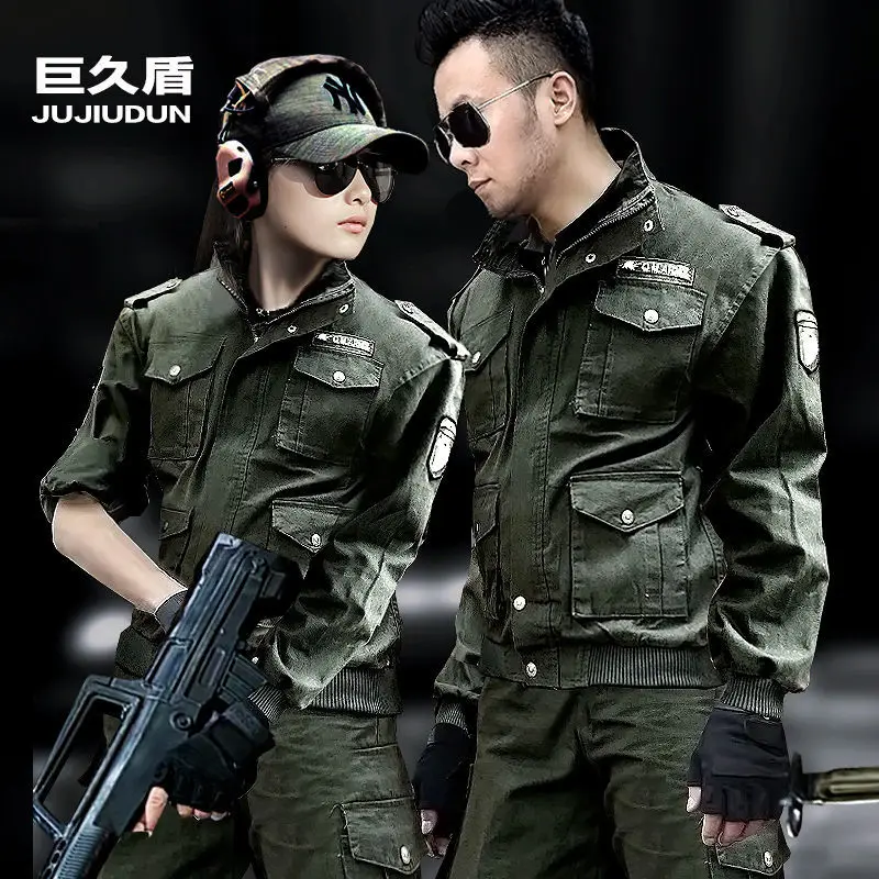 Jackets Welding Overalls Suit Labor Protection Clothing Anti-scalding and Wear-resistant Work Clothes Construction Site Coat