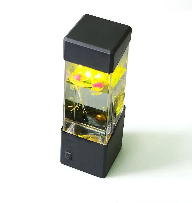 New Unique LED Jellyfish Lamp Creative Atmosphere Decoration Night Light USB Smart Home Atmosphere Light