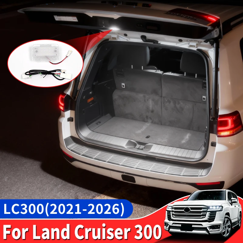 

For Toyota Land Cruiser LC300 300 2021-2025 Trunk Light LED Light Interior Accessories Super Bright Waterproof Lighting Parts