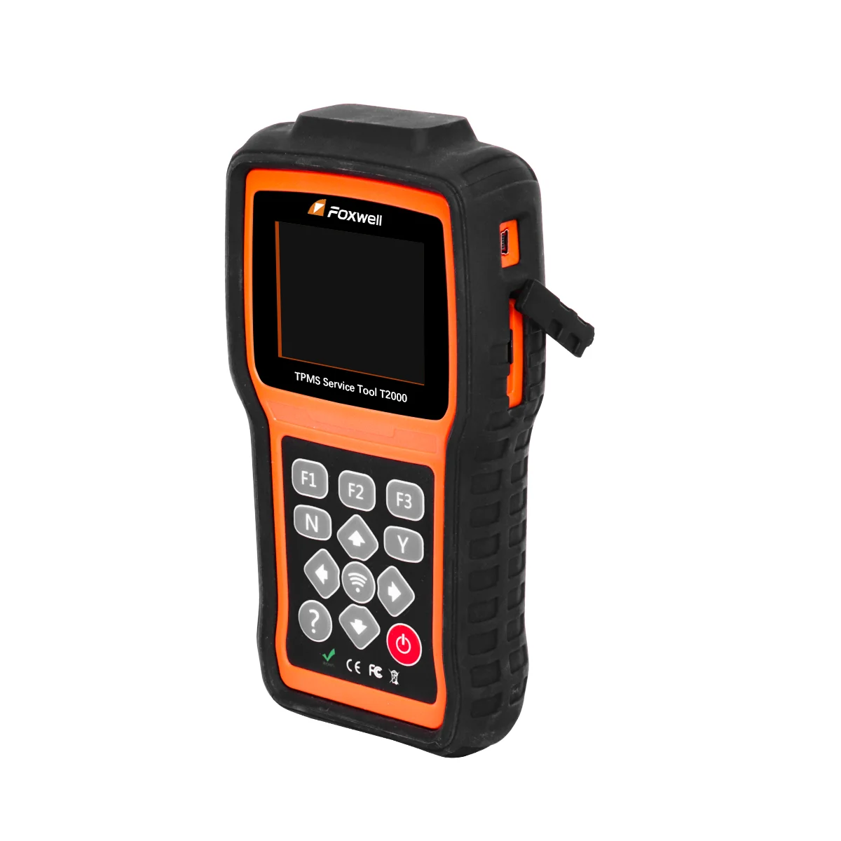 أجهزة استشعار الإطارات المبرمجة Foxwell T2000 TPMS تنشيط أداة البرمجة مع وظيفة OBDII الكاملة لنظام مراقبة ضغط الإطارات