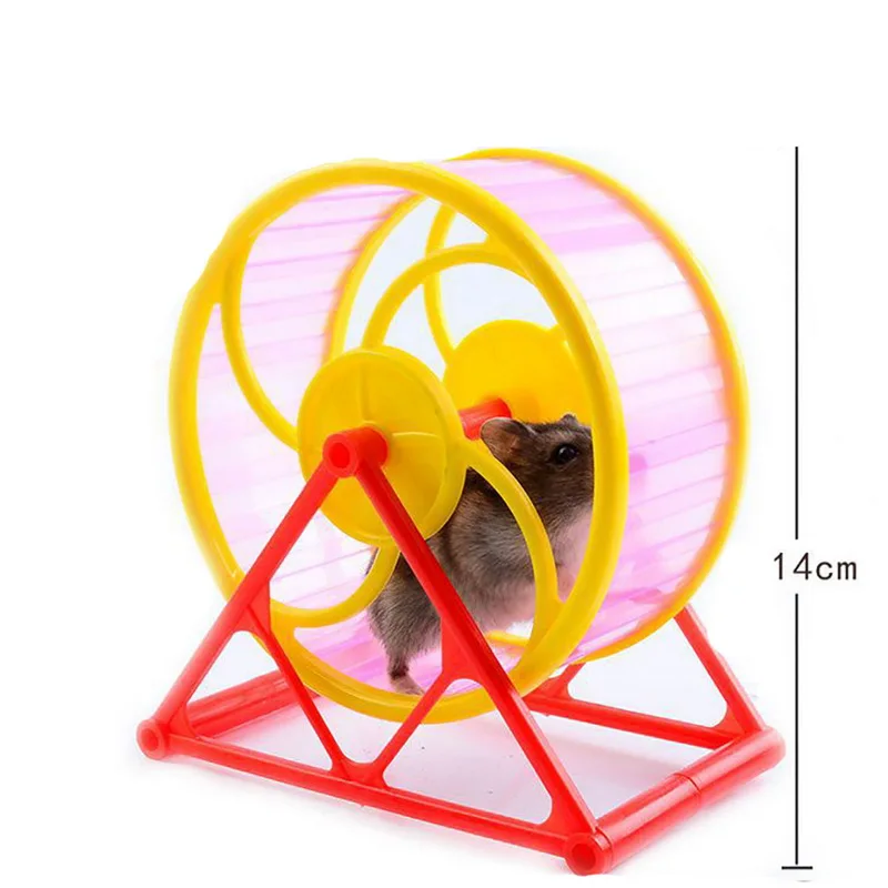 Small Animals Exercise Wheels Pet Supplies Small Pet Toy Hamster Sports Running Wheel Hamster Cage 2022 New Accessories Toys