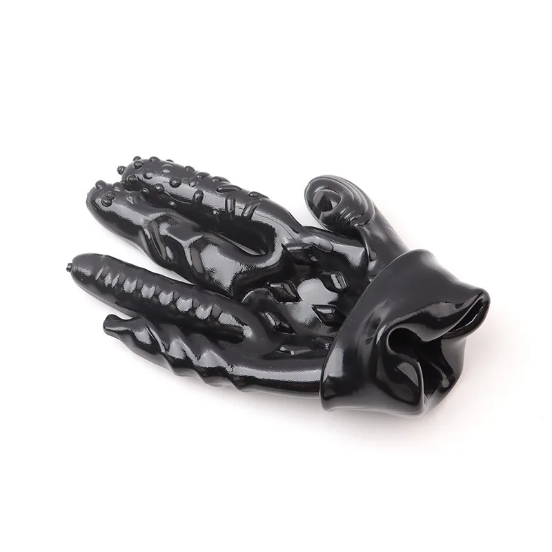 الإناث الاستمناء قفاز SM لعبة الجنس المثيرة ماجيك النخيل اليد الاستمناء الجنس قفاز الكبار زوجين إصبع قفازات تدليك المهبل