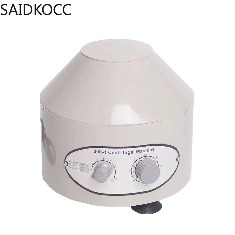 

800-1 Electric Laboratory Centrifuge Practice machine Supplies prp Isolate 4000rpm 6pcs 20ml centrifuge tube