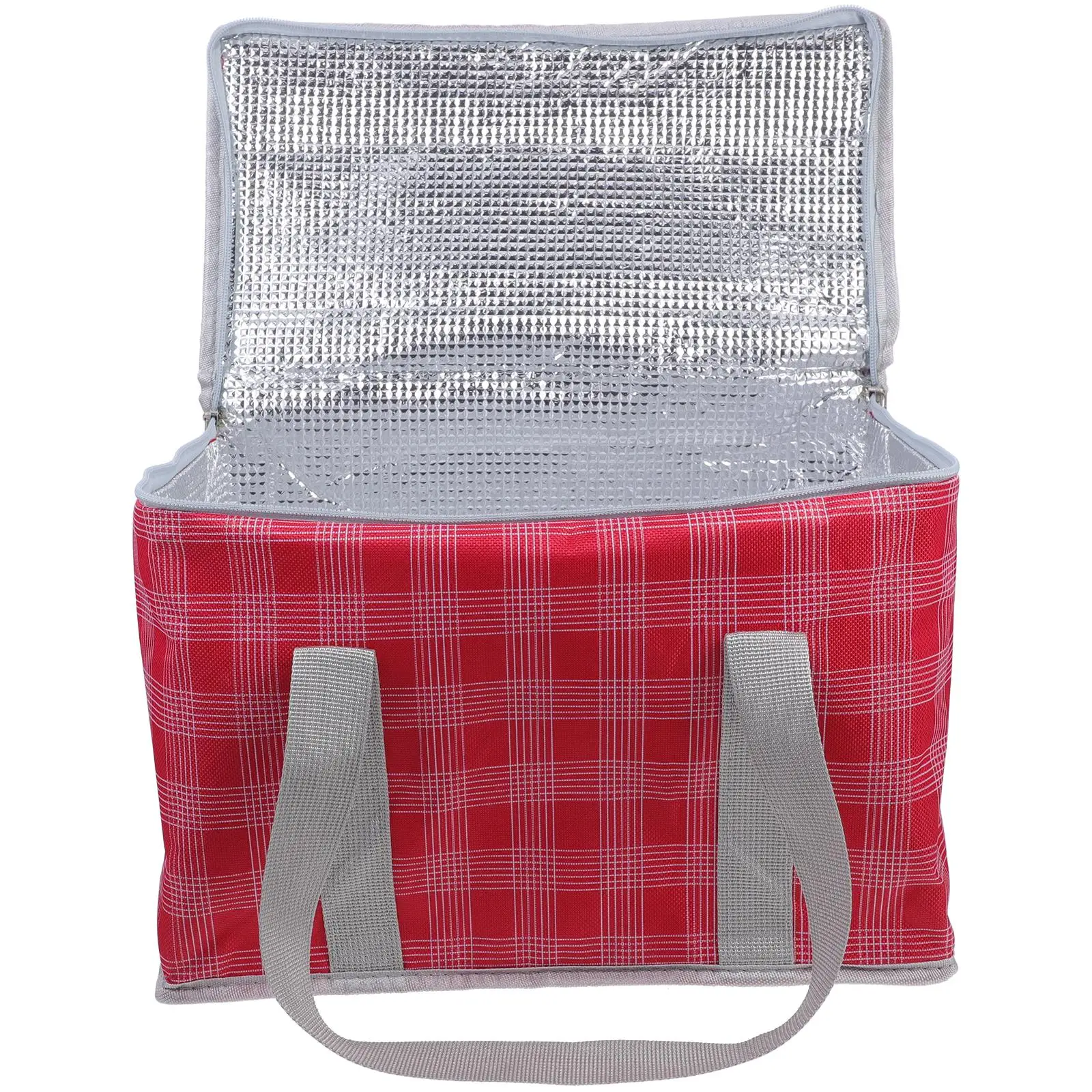 

Foldable Picnic Basket Ice Bag Large Capacity Insulated Cooler Reusable Bags Heavy Duty Tote Oxford Cloth Kitchen Travel Fold