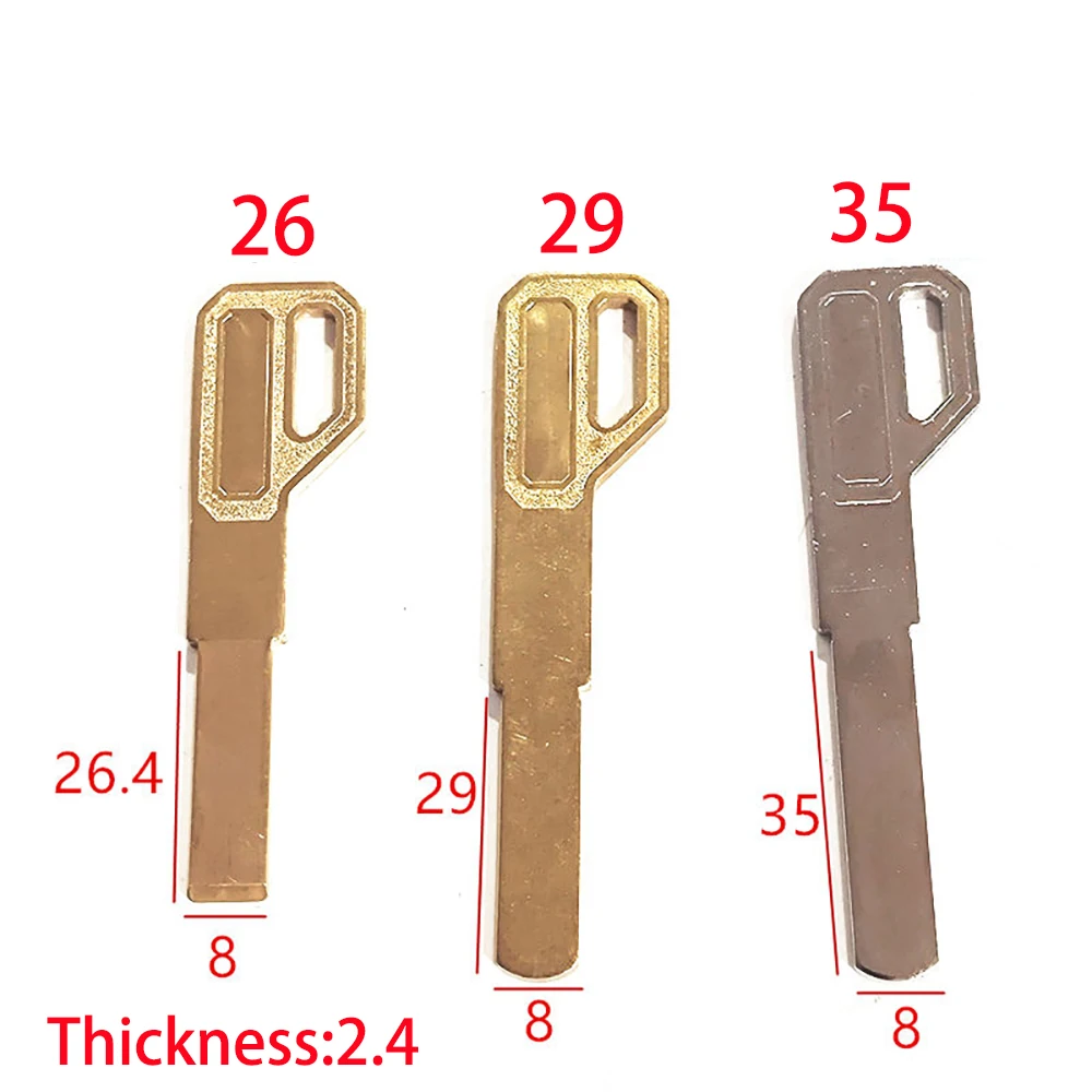 

10PCS Key embryo fingerprint lock password lock super D key blank