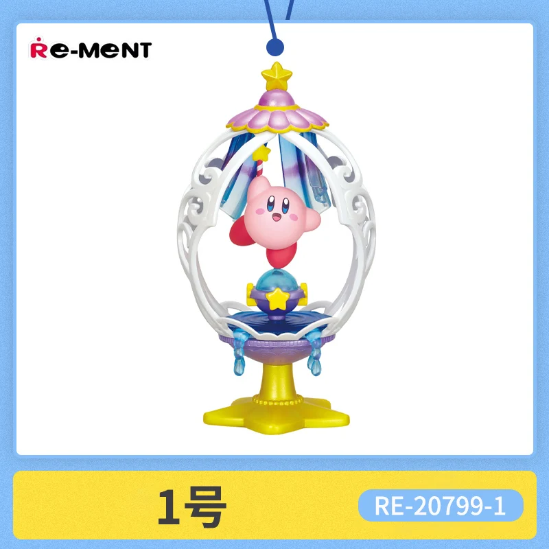 Re-Ment Star Kirby Ovaltique colección caja ciega modelos de juguetes de Anime Meta Knight Waddle Dee ornamento regalo sorpresa de cumpleaños para niña