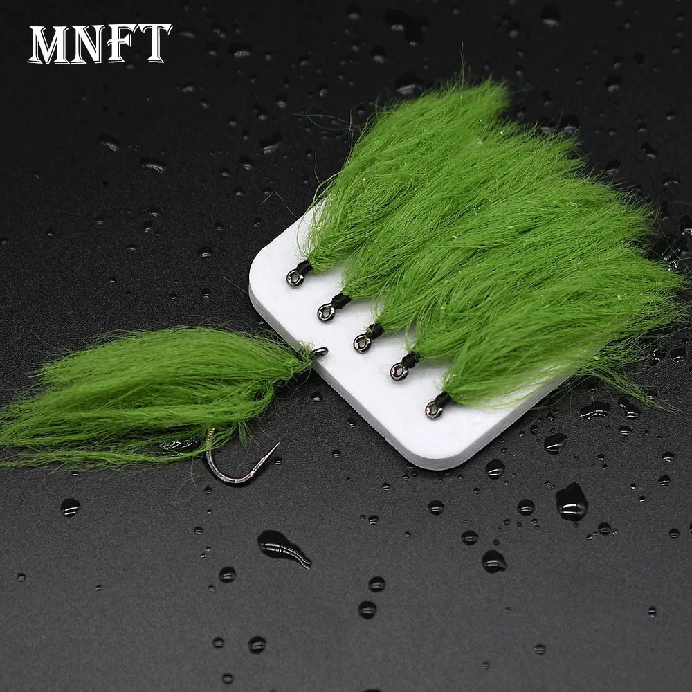 6 Stück Luya Green Grass Hook Bait Imitation für Karpfen fliegende Angelhaken 2 #   4 #   6 #   8 #   12 #   Größen Zubehör für Angelausrüstung