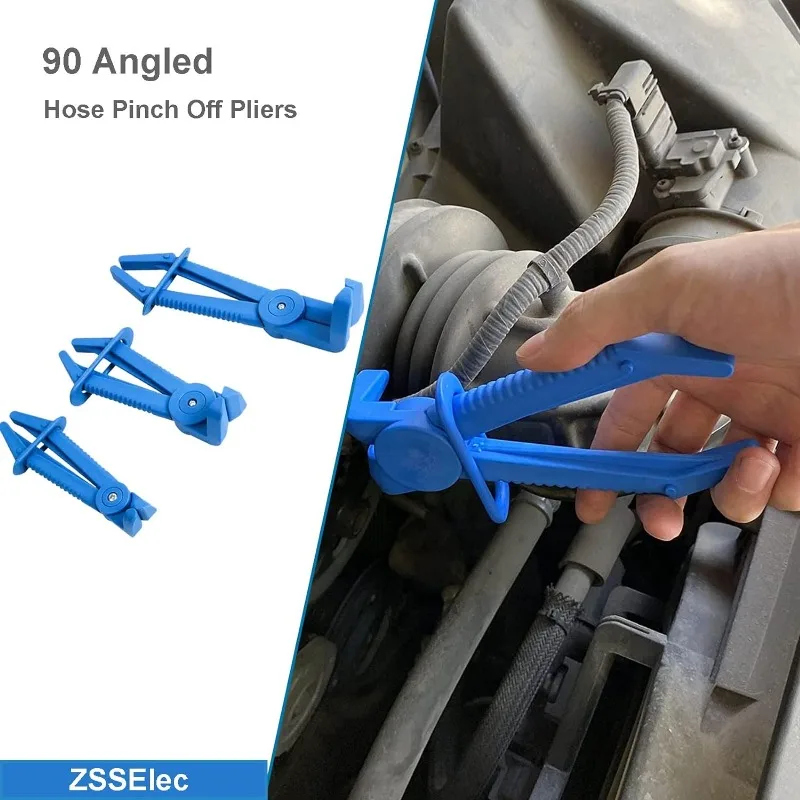 3 pz/set Set di strumenti per fascette stringitubo in Nylon pinza per fascette stringitubo per carburante per freni strumento a mani libere