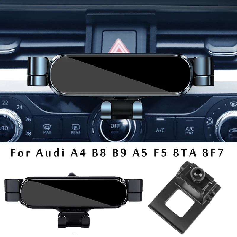 

Adjustable Car Phone Mount Holder For Audi A4 B8 B9 A5 Convertible Sportback 8F 8TA 8T F5 Car Interior Accessories