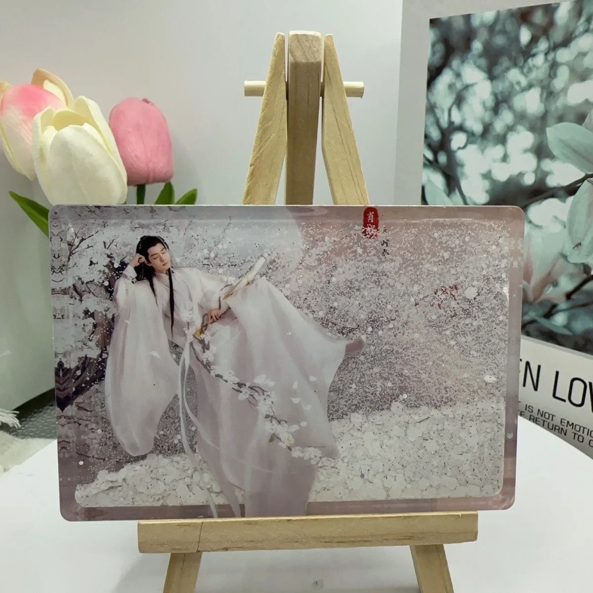 

Shiying Xiaozhan, personal surroundings, quicksand platform, standing badge, jade bone, remote, same gift for friends