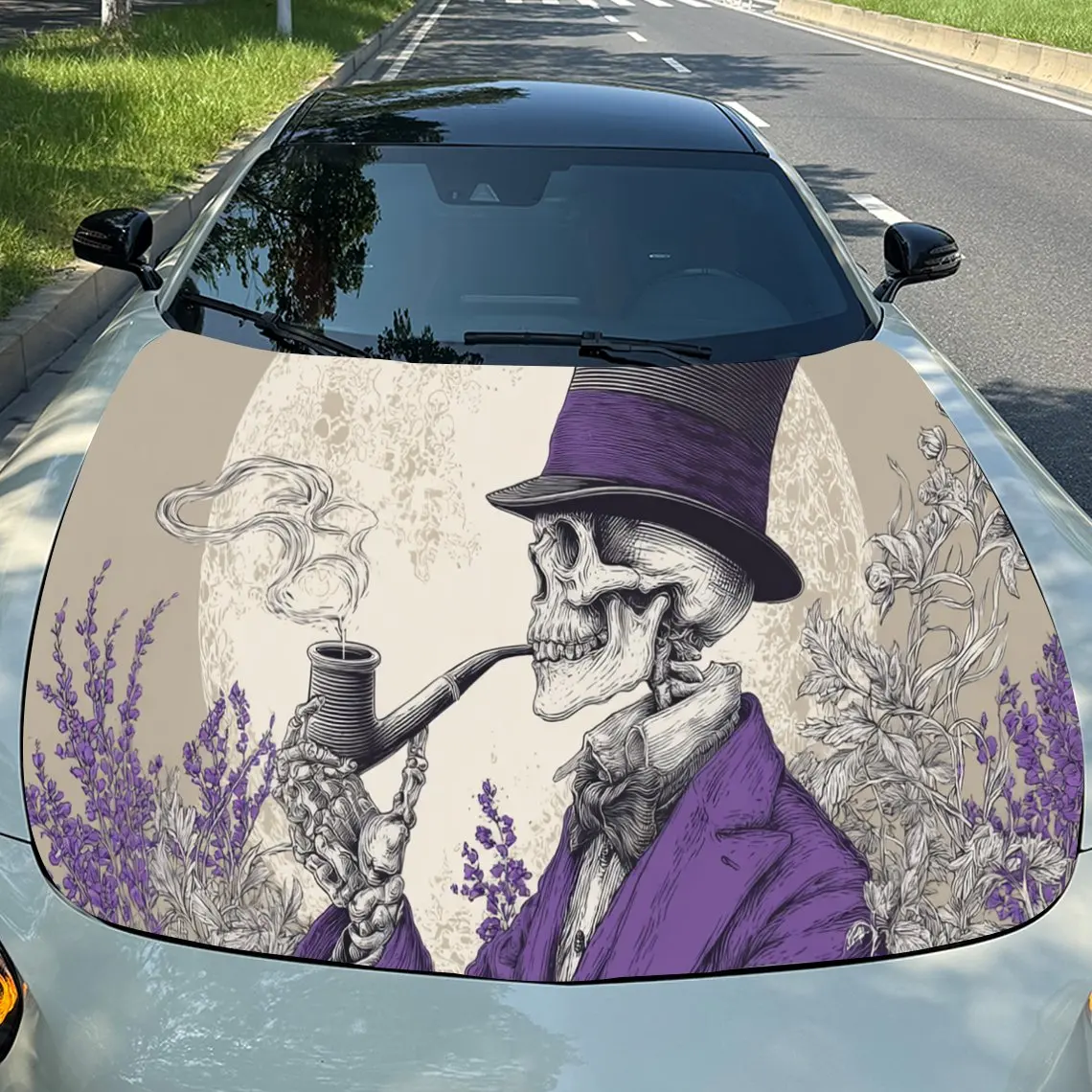 Dark Purple Suit Sk… - image